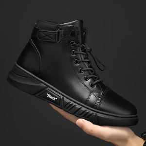 <span class=keywords><strong>Botas</strong></span> de invierno para hombre, de caña alta, estilo británico, para trabajo, informales y de seguridad - Product Image 3