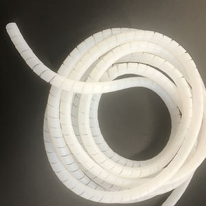 Film plastique spiralé FEP noir transparent blanc pour l'enroulement des câbles, tubes avec services de découpe et d'extrusion, usage industriel - Product Image 2