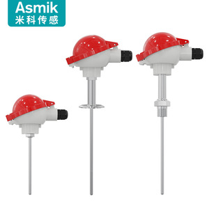 Pt100เซ็นเซอร์อุณหภูมิ asmik 4-20mA ใช้ในอุตสาหกรรม - Product Image 3