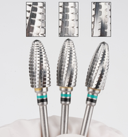 KADS Embouts de ponceuse à ongles en carbure de tungstène 3/32 po – Pour salon et usage domestique, nettoyage des cuticules et polissage de l'acrylique/gel
