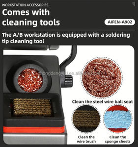 Estación de Soldadura Automática Doble para Reparación de Productos Electrónicos de Teléfonos Móviles, Puntas de Soldadura 115/210, Línea de Producción Aplicada - Product Image 4