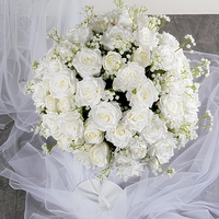 Centre de table de mariage de 60 cm, boule de fleurs artificielles, décoration de table