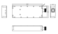 Module amplificateur de puissance RF à bande ultra large GaN 80W/100W, module LORA FPV, module anti-drone à large bande