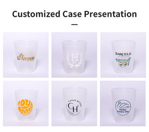 Gobelets de stade personnalisés avec logo, vente en gros, gobelets de stade en <span class=keywords><strong>plastique</strong></span> PP réutilisables, personnalisés, givrés, pour les équipes sportives et les événements - Product Image 4