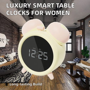 Nouvel arrivage Vibromasseur adulte de luxe ABS Tendance Romantique App Control Sex Toys Smart Indoor Table Horloges Cartoon Women's Alarm - Product Image 2