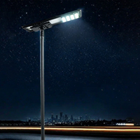 Réverbère solaire extérieur élevé du lumen 90W LED pour l'économie d'énergie IP65 de route évaluée