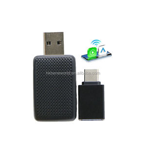 Adaptador Inalámbrico CarPlay para Teléfono, Convierte CarPlay con Cable de Fábrica a Inalámbrico para Autos, Conexión Rápida, Sin Latencia - Product Image 1