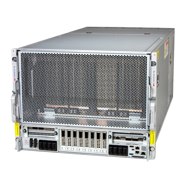 Supermicro SYS 822GS NBRT 8U Rack Server for HGX B200 8GPU 32 DIMM Slots Dual Xeon 6500/6700 Series Processors