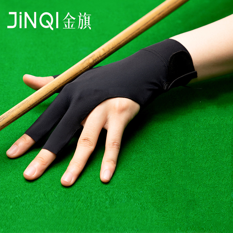 Quality Open Fingers billiards gloves Snooker