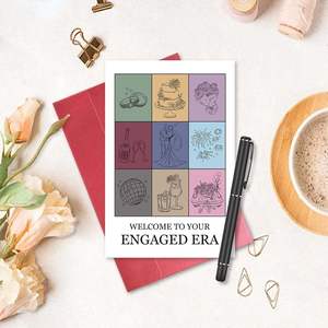 Hvdler การ์ดหมั้นแบบตลกการ์ดแต่งงานสำหรับเพื่อนใหม่การ์ดแสดงความยินดีสำหรับเจ้าสาวเจ้าบ่าว - Product Image 4