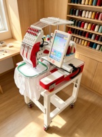 Machine à broder informatisée intelligente avec contrôle précis des points pour la création de motifs textiles personnalisés et la réalisation de motifs créatifs