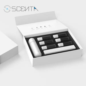 SCENTA logotipo personalizado Mini ultrasónico montado en la pared difusor de Perfume eléctrico portátil Usb fragancia aceite coche ventilación ambientador - Product Image 6