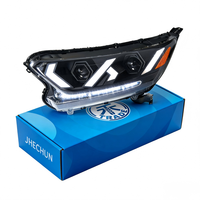 Ensemble de phares pour Honda CRV 2017-2022, lentille LED complète, feux de jour LED, clignotants séquentiels