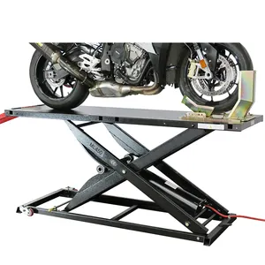 Tfautenf 450kg Nâng Công suất xe máy cắt kéo nâng lên khí nén-thủy lực xe máy xe nâng sử dụng cho xe gắn máy hội thảo