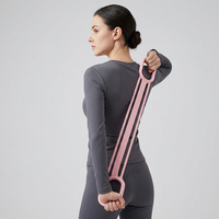 Cuerda Elástica de Resistencia Ajustable para Ejercicios en Casa, Entrenamiento de Hombros, Gimnasio, Entrenamiento de Fuerza, Expansor de Pecho Plegable