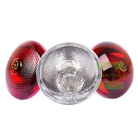 Lampe chauffante infrarouge à économie d'énergie pour élevage porcin, lampe chauffante étanche pour le chauffage du bétail, pour le poussage des porcelets, des poulets et des canards