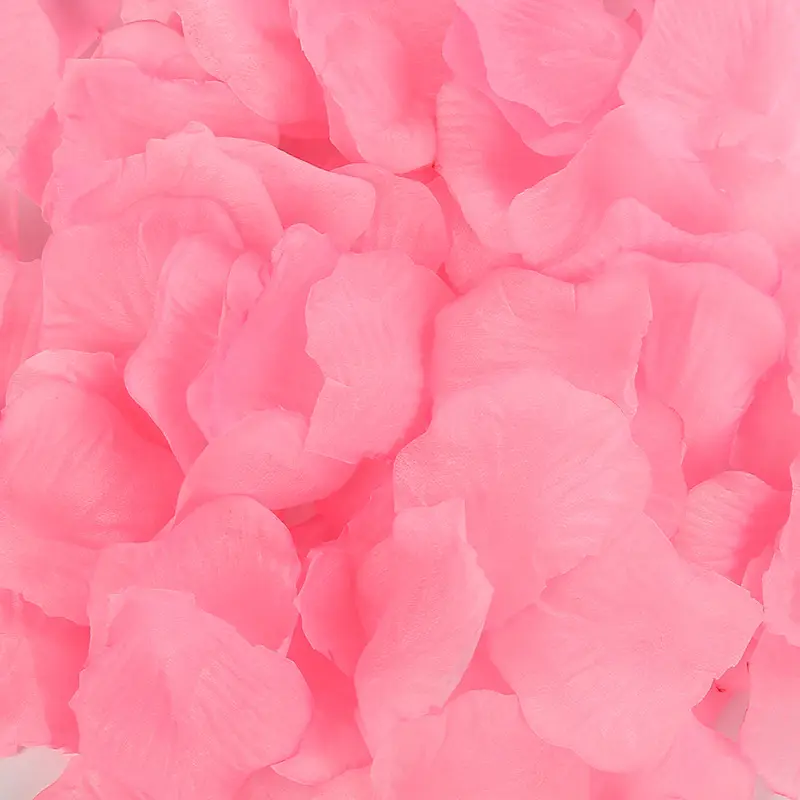 Wholesale Price Artificial Silk Simulation Roses Flower Petals For Wedding Valentine's Day Festival Decoration
