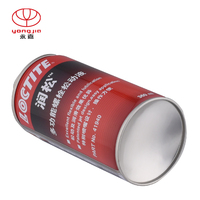 Boîte d'spray vide en étain, 200ml, 400ml, pour peinture, spray, boîte en fer blanc