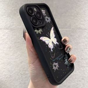 Funda de Silicona con Diseño de Mariposa de Fuegos Artificiales para iPhone 17 16 15 14 13 12 11 X XR Xs SE2 SE 8 7 Plus Pro Max Mini - Product Image 2