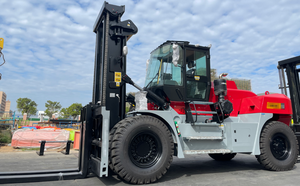 50t diesel carrello elevatore elettrico a Gas gpl a combustione interna per camion Stacker telescopico fuoristrada pesante - Product Image 5
