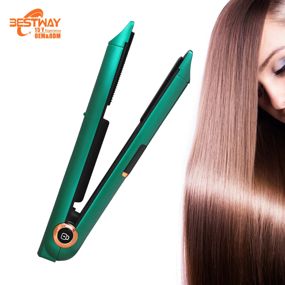 Infrared Pink Best Steam Striaghtener Straighter Flat Iron Low Price Made In Prc White Gold Natural Hair Straightener