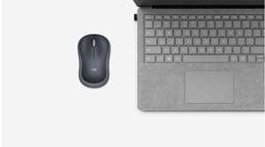 M185 Wireless Office <b>Mouse</b> Symmetrical Black With Gray 2.4G Wireless Office <b>Mouse</b> Symmetrical <b>Mouse</b> Black With Gray With Wi - Product Image 6