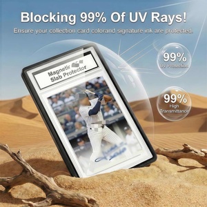Support de Présentation Populaire pour Cartes Sportives avec Protection UV, Cadre en Aluminium et Verre Trempé - Product Image 3