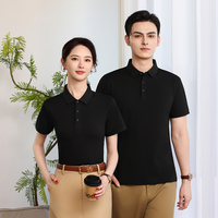 Tablier et chemise d'uniforme pour serveurs de restaurant, logo personnalisé
