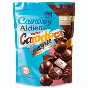 Emballage de repas précuits personnalisé PET/BOPP pochette en aluminium pour tomate ketchup nourriture boissons sushi gelée chewing-gum - Product Image 2