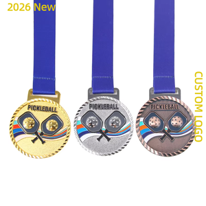 Medallas de Pickleball Personalizadas, Recuerdos de Eventos Deportivos Promocionales de la Serie de Premios de Competición de Pickleball Más Vendida de <span class=keywords><strong>JZ</strong></span> Europe - Product Image 1