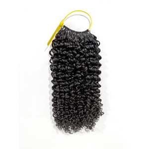 Extensiones <span class=keywords><strong>de</strong></span> <span class=keywords><strong>Cabello</strong></span> <span class=keywords><strong>de</strong></span> Pluma <span class=keywords><strong>de</strong></span> Ganchillo con Ondas <span class=keywords><strong>de</strong></span> Agua 50g/100g, Se Pueden Permanecer Rizadas, Venta Directa <span class=keywords><strong>de</strong></span> Fábrica - Product Image 5