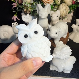 <span class=keywords><strong>Sculpture</strong></span> d'animal <span class=keywords><strong>en</strong></span> <span class=keywords><strong>jade</strong></span> blanc cristallin à <span class=keywords><strong>prix</strong></span> avantageux pour la décoration intérieure - Vente <span class=keywords><strong>en</strong></span> gros - Product Image 3