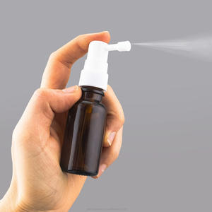 Bouteilles de spray nasal et buccal en verre de 5 à 100 ml en gros, avec buse en forme de trompe d'éléphant à angle droit, pour nettoyage au sel, rechargeables - Product Image 4