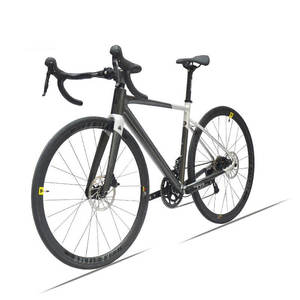 Vélo de course sur route en fibre de carbone haute performance 700C, 20 vitesses, double frein à disque en aluminium pour adultes, cyclisme en plein air RB-04, léger - Product Image 5