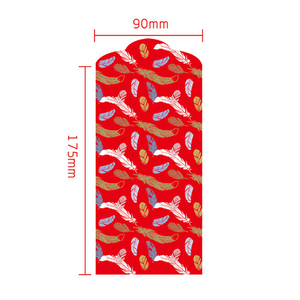 Enveloppe rouge du Nouvel An 2026, fête du printemps, mariage, enveloppe rouge chinoise <span class=keywords><strong>Hongbao</strong></span> pour l'argent porte-bonheur - Product Image 6