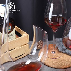 <span class=keywords><strong>Carafe</strong></span> en verre à <span class=keywords><strong>vin</strong></span> rouge, pour <span class=keywords><strong>Carafe</strong></span> à <span class=keywords><strong>vin</strong></span>, modèle personnel, avec large Base et point d'aération, cristal pureté claire, avec gobelet - Product Image 6