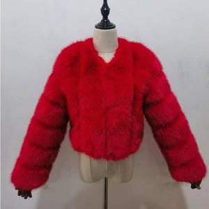 Nouveau Design Manteaux d'Hiver en Fausse Fourrure pour Femmes, Grande Taille, Chauds, Tendance, Moelleux, pour Maman et <span class=keywords><strong>Moi</strong></span>, d'Extérieur - Product Image 6
