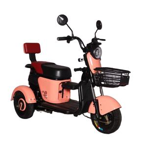 Mini tricycle <span class=keywords><strong>électrique</strong></span> à trois roues pour passagers, vélo cargo, batterie amovible, tricycles pour adultes, scooter <span class=keywords><strong>électrique</strong></span> à trois roues - Product Image 3