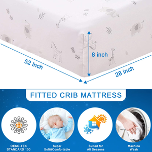 Juego <span class=keywords><strong>de</strong></span> Ropa <span class=keywords><strong>de</strong></span> Cama <span class=keywords><strong>para</strong></span> <span class=keywords><strong>Cuna</strong></span> <span class=keywords><strong>de</strong></span> Bebé <span class=keywords><strong>de</strong></span> 3 Piezas con Diseño <span class=keywords><strong>de</strong></span> <span class=keywords><strong>Elefante</strong></span>, Tamaño Estándar, <span class=keywords><strong>para</strong></span> Recién Nacidos y Bebés, con Edredón, Sábana Ajustable y Falda <span class=keywords><strong>de</strong></span> <span class=keywords><strong>Cuna</strong></span> - Product Image 5