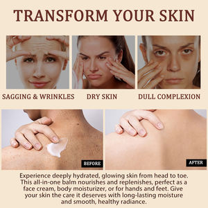 Produits de soin de la peau en vente chaude, crème fouettée au suif de bœuf biologique nourri à l'herbe, 120 g, hydratant pour le visage et le corps, baume au suif de bœuf avec du miel brut - Product Image 6