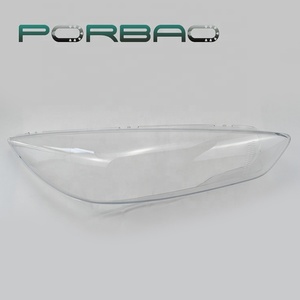 Porbao ระบบแสงพลาสติกโคมไฟหัวโคมไฟกระจกฝาครอบเลนส์สำหรับโฟกัส2015-2018ปี - Product Image 4