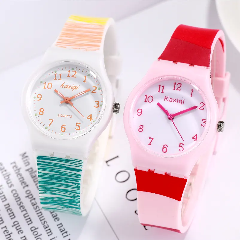 2020 New Fashion Women's Watches Ins Trend Candy Color Wrist Watch Korean Silicone Jelly Watch Reloj Mujer Clock Gifts for Women