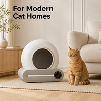 Exportation directe usine – Bac à litière intelligent entièrement automatique pour chat, conception fermée, ramasseur électrique, grande capacité, contrôlé par application