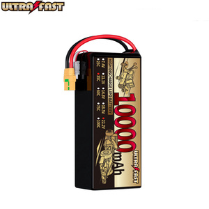 Ultrafast oem סיטוני 6s 22.2v 10000mah licoo2 rc lipo סוללה 500-1000 מחזורים עבור <span class=keywords><strong>10</strong></span> אינץ 'ט fpv מסוק - Product Image 3