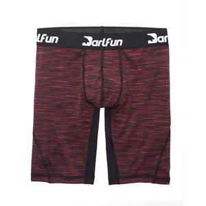 उच्च गुणवत्ता वाले कस्टम लोगो फिटनेस के लिए अंडरवियर बॉक्सर शॉर्ट्स पुरुषों की कच्छा और मुक्केबाजों अंडरवियर पुरुषों - Product Image 5