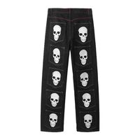 Hip Hop Casual Distressed Hot Seller männliche dunkle Marke European Casual Hot Seller Hip-Hop Schädel neueste New Arrival Designer Jeans