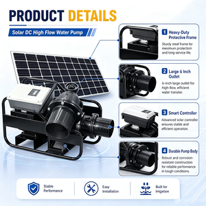 <span class=keywords><strong>Pompe</strong></span> <span class=keywords><strong>solaire</strong></span> de surface DC 4 kW à moteur brushless pour l'irrigation agricole et l'<span class=keywords><strong>arrosage</strong></span> des cultures - Product Image 3