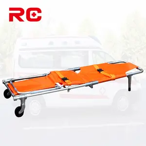 OEM Factory Price Emergency Transfer Ambulance Wheelchair Stretcher Folding Chair Stretcher