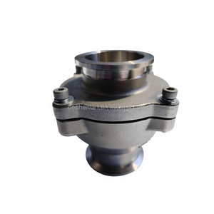 Vanne à vide <span class=keywords><strong>KF</strong></span>/NW25 en acier inoxydable 304, interface de vanne de retenue, joint en PTFE, vanne de retenue verticale en acier inoxydable pour vide - Product Image 3