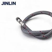 Tuyau flexible en nylon tressé JINLIN, épaissi, longue durée de vie, pour l'arrivée d'eau dans la salle de bain